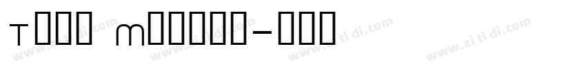 Tiza Medium字体转换